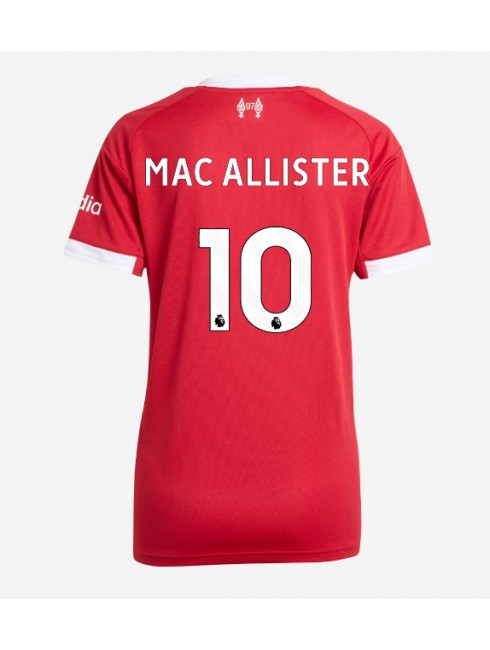 Liverpool Alexis Mac Allister #10 Replika Hemmakläder Dam 2025-26 Kortärmad Liverpool Alexis Mac Allister #10 Replika Hemmakläder Dam 2025-26 Kortärmad